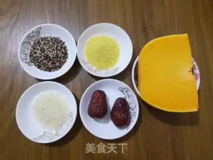 Make quinoa pumpkin porridge step 0