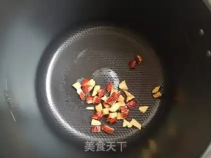 Make quinoa pumpkin porridge step 2