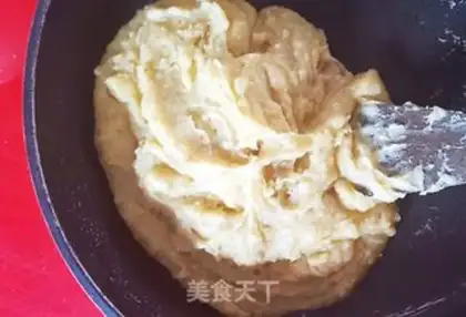 Make Green bean cake step 5