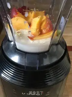 Make Rock and roll, peach shake step 6