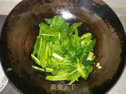 Make Garlic cabbage step 2