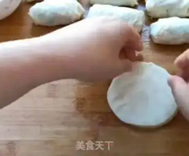 Make Five pink potato rolls step 3