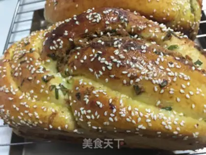 Make Meat onion toast step 13