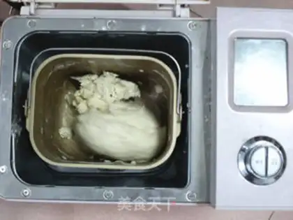 Make Black sesame oatmeal bread step 1
