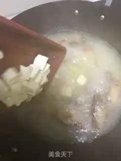 Make Tofu soup step 3