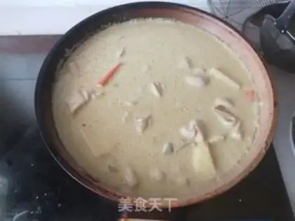 Make Thai curry chicken step 5