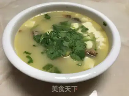 Make Tofu soup step 5