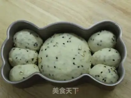 Make Black sesame oatmeal bread step 7