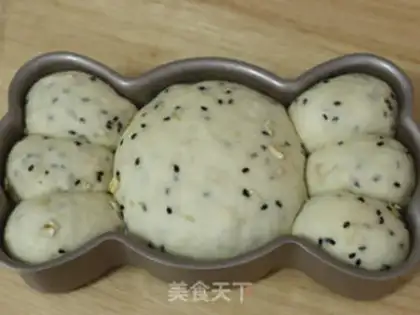 Make Black sesame oatmeal bread step 8