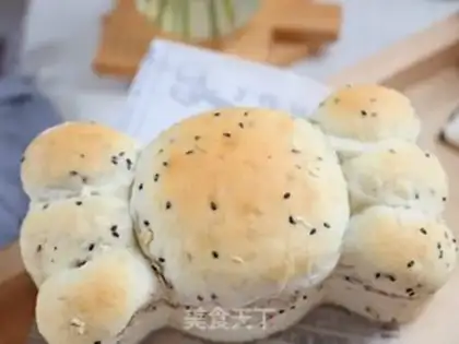 Make Black sesame oatmeal bread step 10