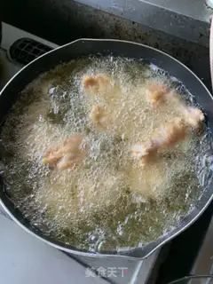 Make Chicken-legged fries step 2