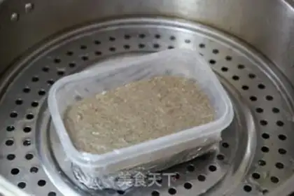 Make The red date mountain medicine cake step 5