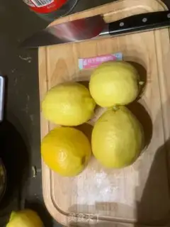 Make Lemon yeast step 0