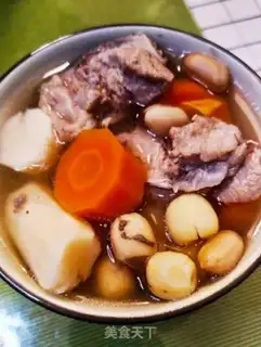 Make The Dragon Bone Mountain drug means peach soup step 4