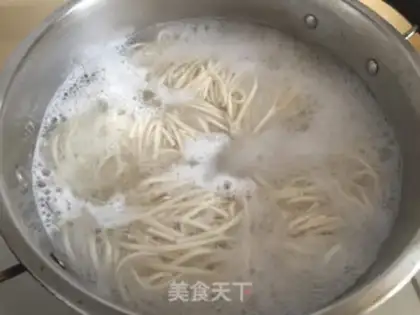 Make Head down, dumplings step 7