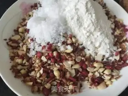 Make walnut peanuts step 1