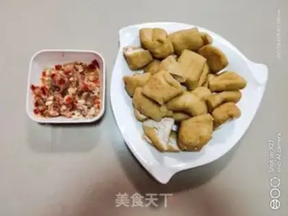 Make Meat and tofu step 0