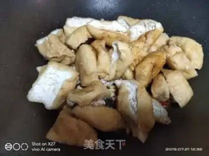 Make Meat and tofu step 3