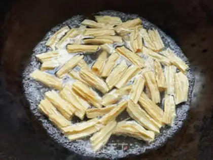 Make Garlic saplings step 3