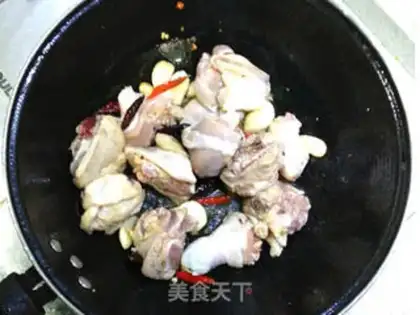 Make Spicy potato chicken step 6