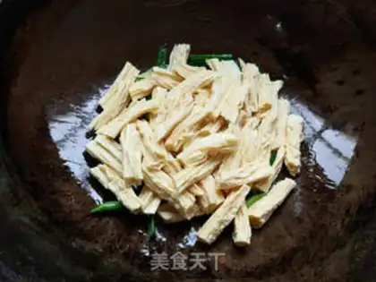 Make Garlic saplings step 7