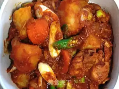 Make Spicy potato chicken step 8
