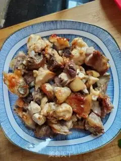 Make The salted chicken step 9