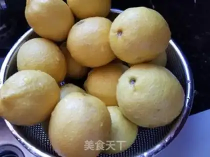 Make Sweet lemon peel step 0