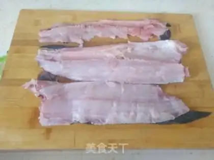 Make Scramble fish step 1