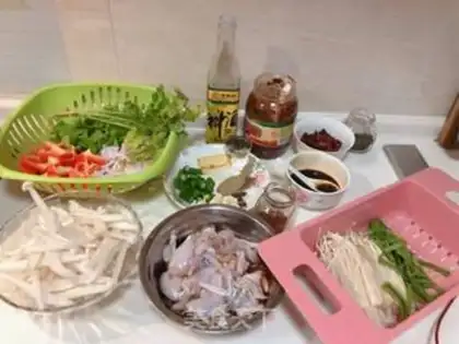 Make Spicy-dried ox frog step 0