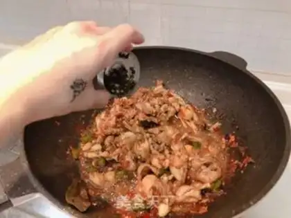 Make Spicy-dried ox frog step 9