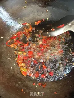 Make Scrambled bean skin step 1