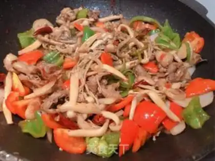 Make Spicy-dried ox frog step 15