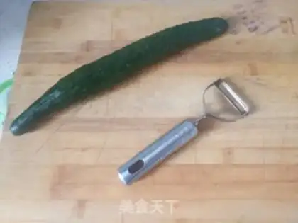 Make Cucumber powder step 1