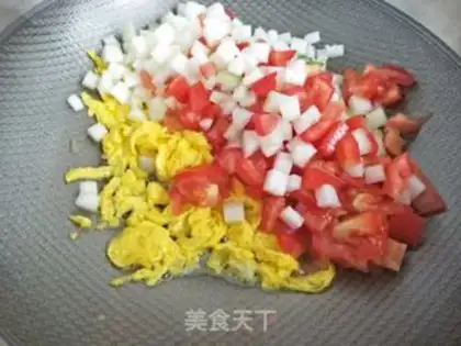Make Tomato toad noodles step 4