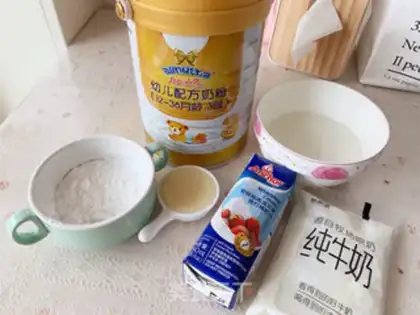 Make Milk bricks step 0
