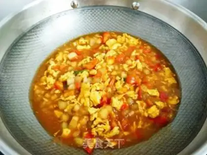 Make Tomato toad noodles step 5