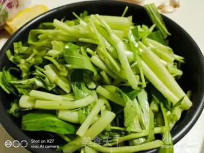 Make Corn-cray shrimp step 1