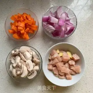 Make Curry chicken step 1