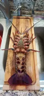 Make Garlic cheese lobster step 1