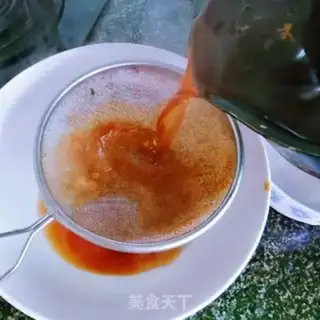 Make Red tea freeze step 3