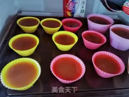 Make Red tea freeze step 5