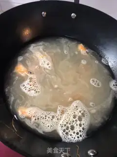 Make Shrimpballs and omelet soup step 8