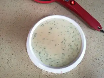 Make Onion waffles step 3