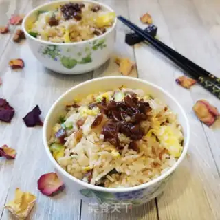 Make X-O SALAMI FRIED RICE step 9