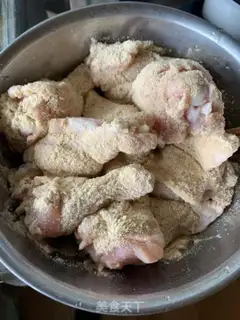 Make Chicken-legged fries step 1