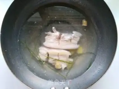 Make Abalone red meat step 1
