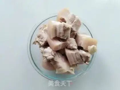 Make Abalone red meat step 4
