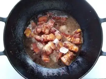 Make Abalone red meat step 8