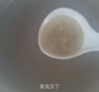 Make Lily green bean sugar step 2